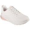 Sneaker SKECHERS "BOBS VISION AIR", Damen, Gr. 40, beige (natur), Lederimitat, casual, Schuhe, Trainingsschuh, Freizeitschuh, Schnürschuh mit Memory Foam