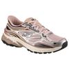 Slip-On Sneaker SKECHERS "STAMINA SPORT", Damen, Gr. 36, rosa, Lederimitat, Mesh, metallic, sportlich, Schuhe, Retro Sneaker, Schnürschuh mit Metallic-Besätzen