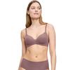 Bügelloser BH TRIUMPH "Flex Smart P EX", Damen, Gr. 3, N-Gr, rosa (rose braun), Microtouch, Obermaterial: 46% Polyester, 35% Polyamid, 19% Elasthan, modisch, BHs, leicht und anschmiegsam