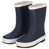 Gummistiefel APOLLO "KINDER STIEFEL", Kinder, Gr. 25/26, blau (navy), Obermaterial: 100% Gummi, unifarben, casual, Schuhe, Regenschauer ist kein Hindernis