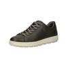 Sneaker GEOX "Geox Sneaker Leder", Herren, Gr. 41, braun (military), Leder, casual, Schuhe