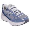 Sneaker SKECHERS "EDGERIDE", Damen, Gr. 38, blau (graublau), Lederimitat, Mesh, sportlich, Schuhe, Chunky Sneaker, Schnürschuh mit Plateau Sohle