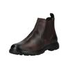 Stiefelette GEOX "Geox Stiefelette Leder/Textil", Herren, Gr. 42, braun (coffee), Leder, Textil, casual, Schuhe