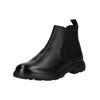 Stiefelette GEOX "Geox Stiefelette Leder/Textil", Herren, Gr. 45, schwarz, Leder, Textil, casual, Schuhe
