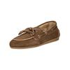 Bootsschuh PAVEMENT "Pavement Halbschuhe Veloursleder", Damen, Gr. 37, braun (mittelbraun), Veloursleder, casual, Schuhe