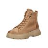 Schnürstiefelette PAUL GREEN "Paul Green Stiefelette Nubukleder", Damen, Gr. 37,5, braun (tan), Nubukleder, casual, Schuhe