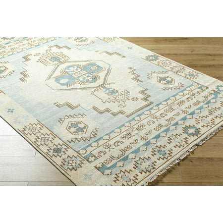 BoutiqueRugs McColl Farmhouse Runner Rug - Dark Red Cream Pale Pink - 2 6 x 10 Runner