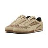 Sneaker PUMA "Bella Donna Animal Flair Sneakers Damen", Gr. 35.5, beige (toasted almond beige), Obermaterial: Kuhleder, Textil, Synthetik, Fell / Fur; Futter: Textil; Innensohle: Textil; Laufsohle: Gummi, Schuhe
