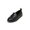 Loafer MARC O'POLO "mit elastischer Fersenkante", Damen, Gr. 36, schwarz, Obermaterial: 100% Leder (Schaf), unifarben, Schuhe