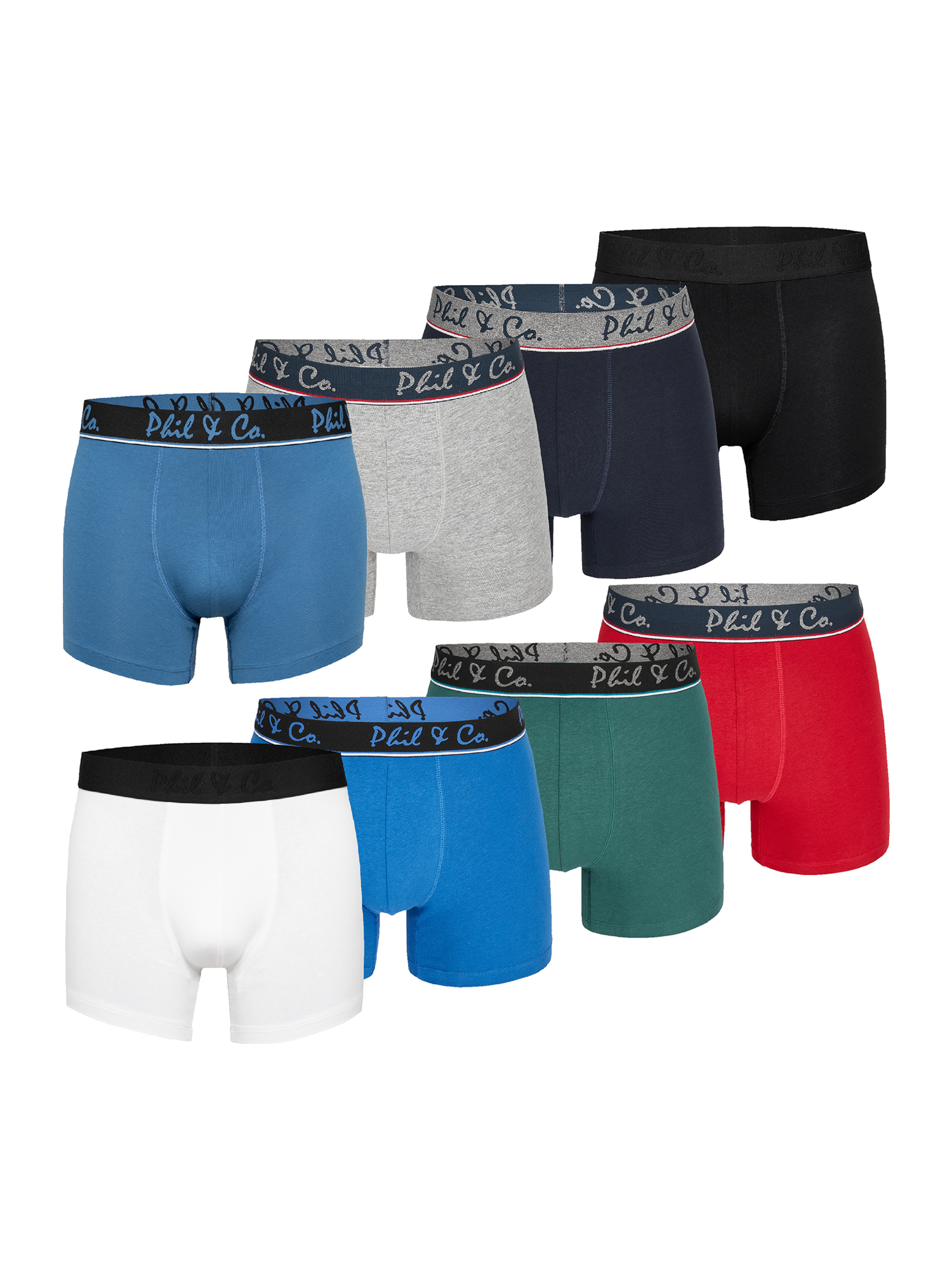 Retro Boxer Herren Männer Retroshorts 8-Pack Image