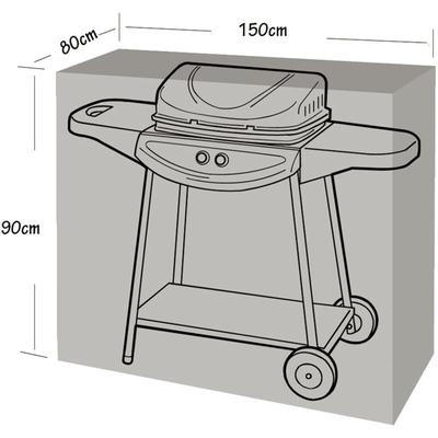 Schutzabdeckung für Grill und Plancha 150x80x90cm Werka Pro Image