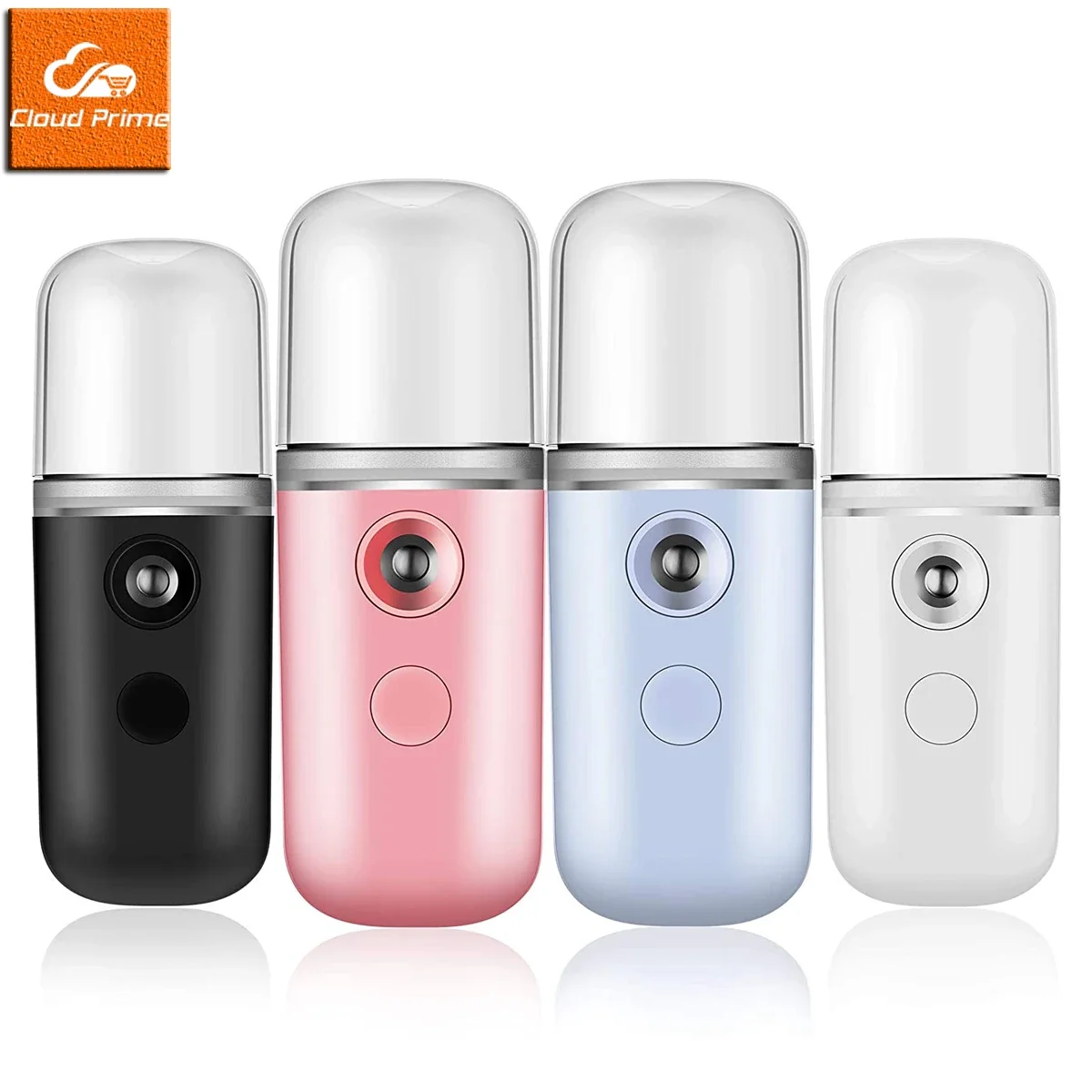 30 ml Mini-Luftbefeuchter, tragbar, wiederaufladbar, kleiner Gesichtsdampfer, kabellos, Nano, persönliches Gesichtshydrat-Sprühgerät, kühler Nebelhersteller Image