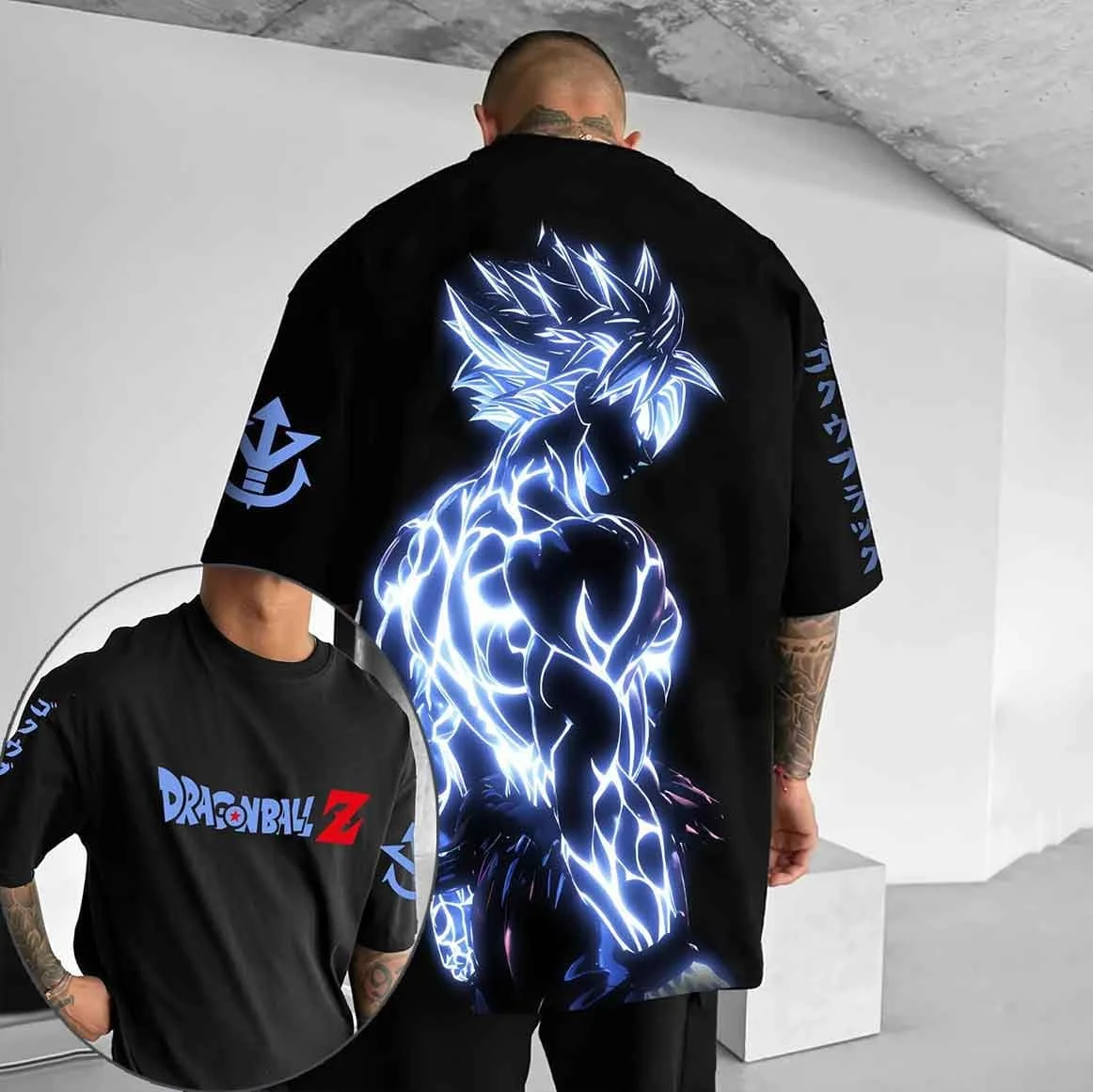 Anime Dragon Ball Goku Broly Grafik T Shirts Mann Sommer Y2k Kleidung Lose Baumwolle Übergroßen Kurzarm T Täglich Casual Tops Image