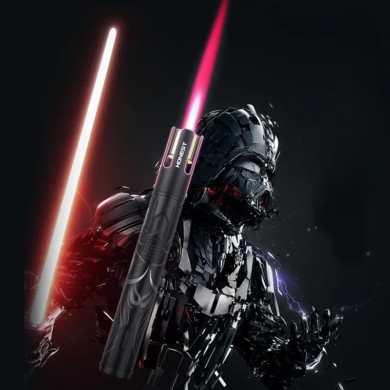 2025, neuer Stil, EHRLICH, Feuerzeuge, winddicht, rosa Flamme, Graffiti-Feuerzeug, Grill, Backen, Feuerzeug, Zigarre-Zubehör, Rauchen, Geschenk-Gadgets Image