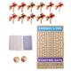 Horse Race Board Game Funny Early Educational Toy Wood Race Game Indoor & Outdoor Board Games For Family Entertainment Party