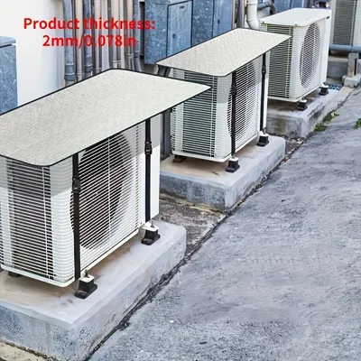 80x40CM Air Conditioning Cover Outdoor Sun Rainproof Anti-Dust Anti-Snow Cleaning Cover Home Air Conditioner Keep Cleaning Tool