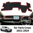 Dash Zerbino Dash Zerbino per Toyota Yaris Cross XP210 2021 2022 2023 2024 Cruscotto Copertura Pad Accessori Auto Parasole Tappeto Protettivo