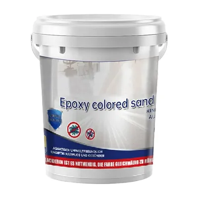 Garage Floor Paint Epoxy Coloured Sand Floor Paint Self Leveling High Gloss Marble Effect Water Based Non-slip Colored For