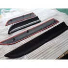 Protezione porta auto per Porsche Macan Piastra porta in fibra di carbonio Copertura Body Kit trim Aggiungi nello stile 2014 2015 2016 2017 2018 2020