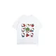 Hello Kitty Sanrio Funny Printed Cotton T-Shirt Summer Cartoon Graphic Women's T-shirts Round Neck Fashion Loose Casual Clothes