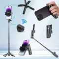 Treppiede portatile per selfie stick Mini treppiede monopiede allungabile Otturatore remoto per supporto per telefono iPhone Samsung Xiaomi