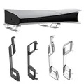 Supporto orizzontale per ps5 Slim Digital/optical Drive Edition Console di gioco Supporto dock Dissipazione del calore con hub USB a 4 porte B R8d6