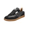 Plateausneaker STEVE MADDEN "STEVE MADDEN Sneaker Leder", Damen, Gr. 41, schwarz, Leder, casual, Schuhe