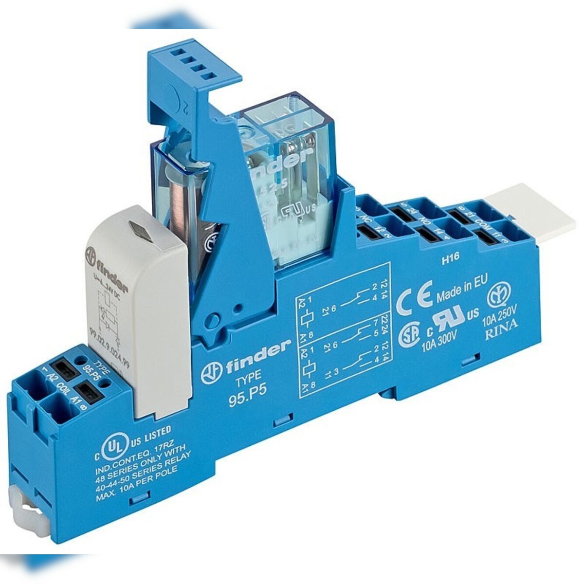 Finder Koppelrelais 48.P5.7.024.5050 48P570245050 Image