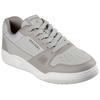 Sneaker SKECHERS "Harry Kane - Off Pitch Collection: Koopa - Harry Kane Court", Herren, Gr. 41, grau, Leder, casual, Schuhe, Retro Sneaker signiert vom weltbekannten Fußballstar Harry Kane