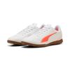 Fußballschuh PUMA "VITORIA II IT", Gr. 44, puma weiß, glowing rot, Synthetik, sportlich, Schuhe, für Halle und Straße