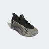 Basketballschuh ADIDAS PERFORMANCE "ANTHONY EDWARDS 1 KIDS LOW", Gr. 38, grün (silber pebble, core schwarz, wonder beige), Textil, Synthetik, sportlich, Schuhe
