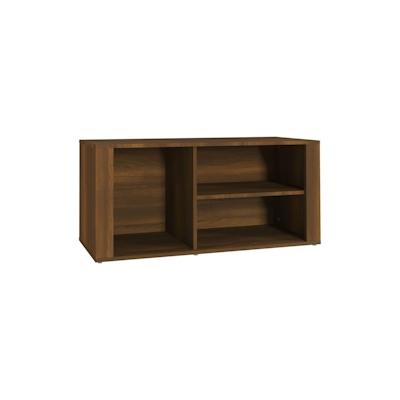 vidaXL Schuhregal Braun Eichen-Optik 100x35x45 cm Holzwerkstoff Image