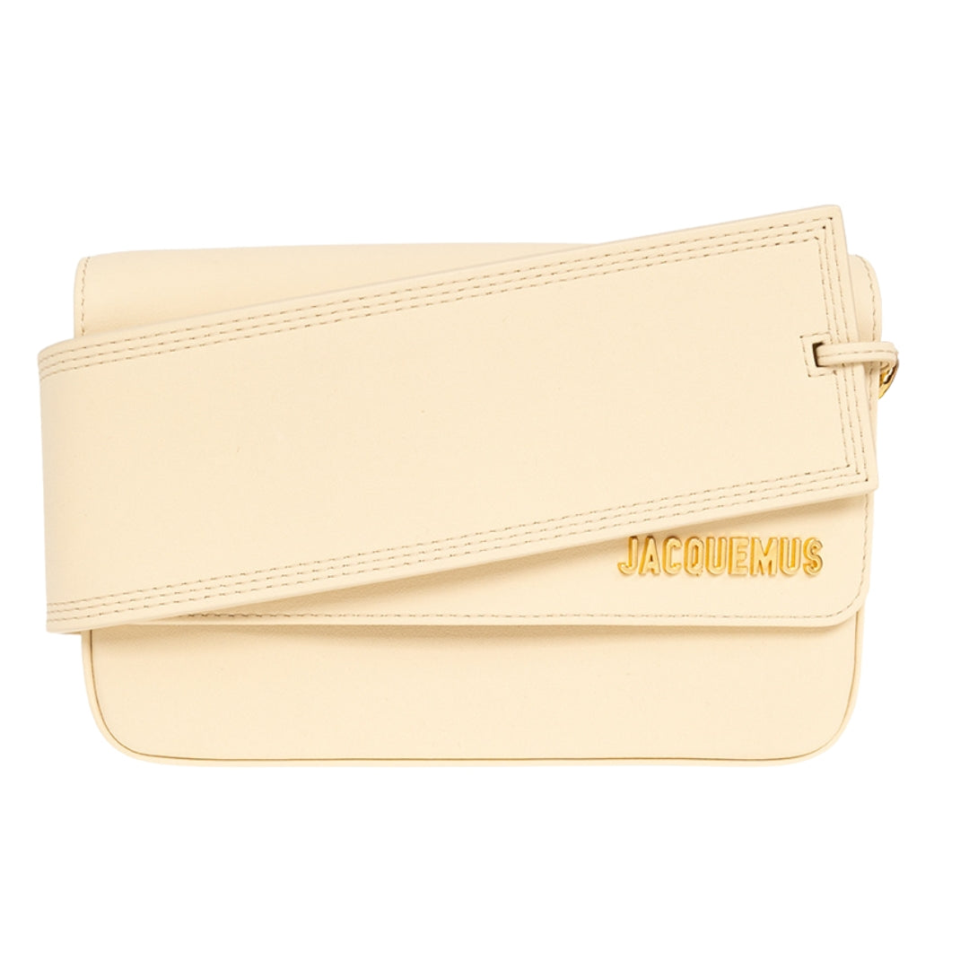 Jacquemus Le Carinu Elfenbeinweiße Tasche