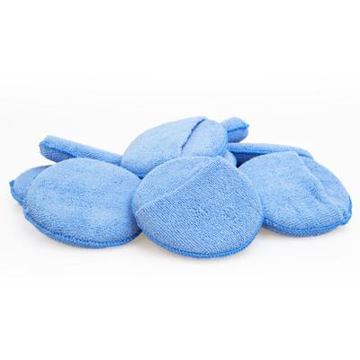 10 Pads zum Auftragen von Wachs – Mikrofaser – Blau – 13 cm - Csparkv Image