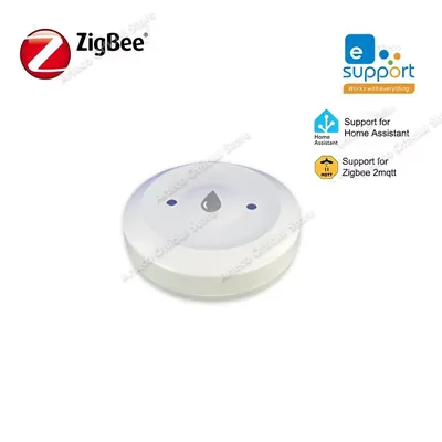 Zigbee Water Leakage Sensor Alarm Water Detector Flood Leakage Sensor APP Remote Control Security Alarm Work With Home Assistant