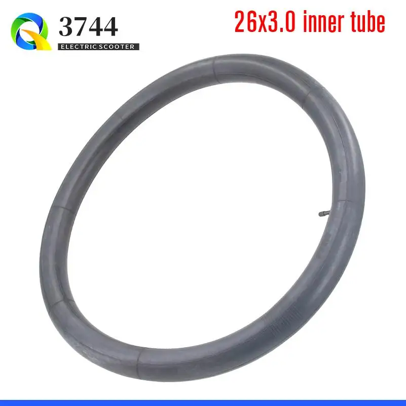 Fahrradschlauch 26 x 3 Fahrrad-Butylkautschuk-Schlauch für Schneemobil-Fahrräder, ATV-Fahrradteile Image