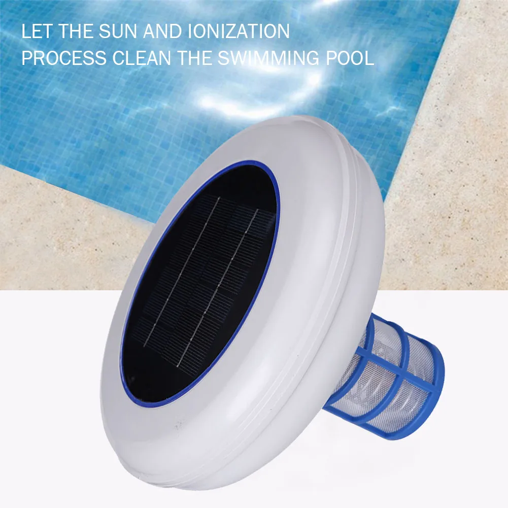 Purificateur d'eau de piscine, ioniseur solaire pour bains à remous extérieurs, composants électroniques, ioniseur de piscine