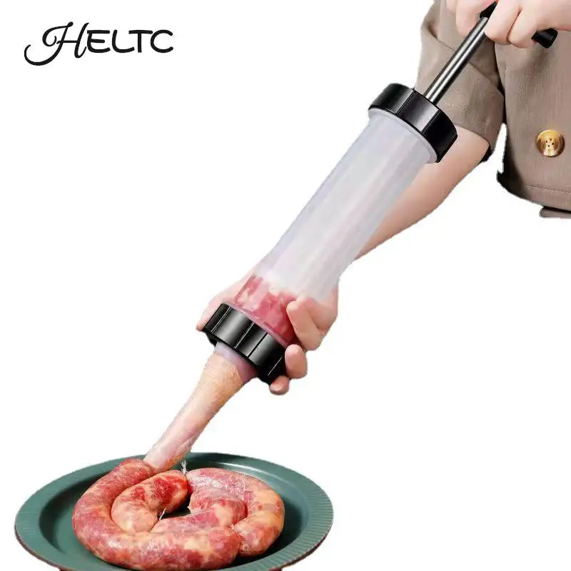 Manuelle Wurst Füllung Maschine Hausgemachte Wurst Stuffer Wurst Spritze Wurst Stuffer Gadgets Manuelle Fleisch Injektor Werkzeuge