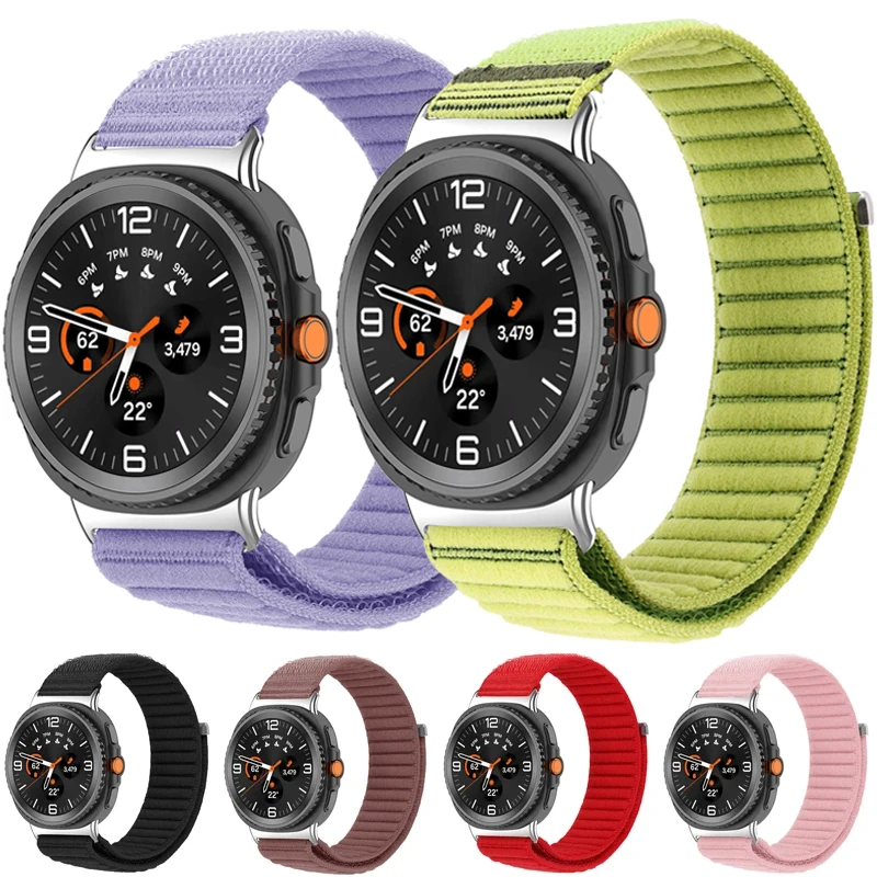 Nylonarmband für Samsung Galaxy Watch 8 40 mm-44 mm Sport-Ersatzarmband Armband Watch8 Classic Watch Ultra2 Correa-Armbänder Image