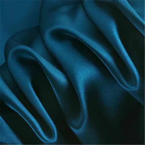 3/5/10m High-end Pure Satin Chiffon Crepe Fabric Sewing Silky Solid Shirt Dress Fashion Fabric Blue Black White By the Meter