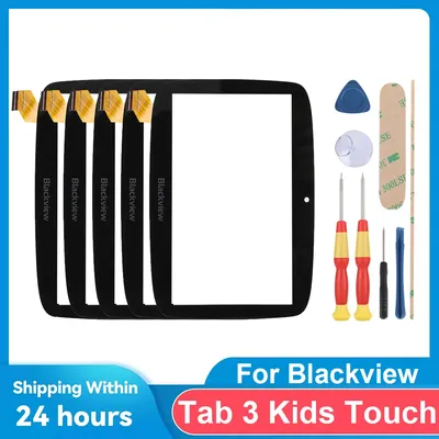 For Blackview Tab 3 Kids / 7'' Tablet Capacitive Touch Screen Digitizer Sensor Outer Glass Panel
