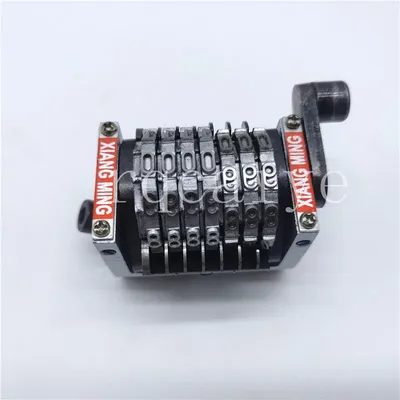 High Quality GTO46 GTO52 7 Digits Numbering Machine Horizontal Backward 09876...The last three can sink