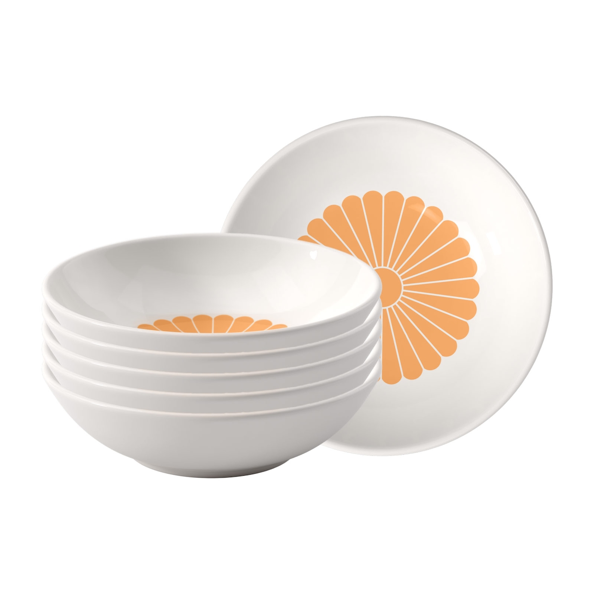 Villeroy & Boch Fleur Couleur Dessertschale ø 13,2 cm 6er Set - Soleil Image