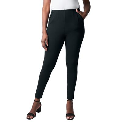 Plus Size Women's TrueForm Legging by Jessica London in Black (Size L)