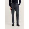 Chinohose BUGATTI "Slim Fit", Herren, Gr. 33, Länge 34, 370, marine, 87% Polyester, 9% Viskose, 4% Elasthan, Glencheckmuster, casual, slim fit, Hosen, Glencheck mit Stretch & Kordelzug