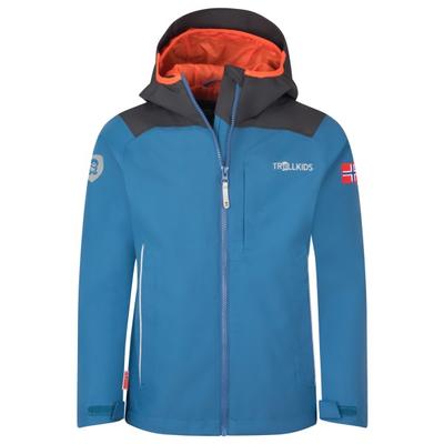 Trollkids - Kids Bergen Jacket - Regenjacke Gr 110 blau Image