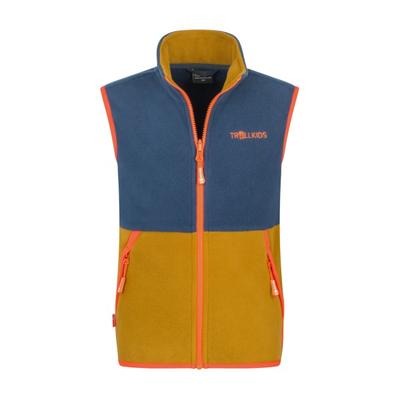Trollkids - Kid's Kjerag Vest - Fleeceweste Gr 92 blau Image