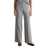 Chinohose MARC O'POLO "aus softem Flanel", Damen, Gr. 40, Normalgrößen, grau granite melange, Obermaterial: 63% Polyester, 34% Viskose, 3% Elasthan, unifarben, casual, relaxed fit lang, Hosen
