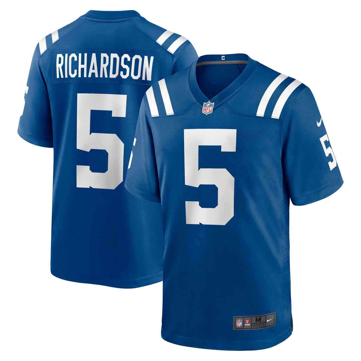 Footballtrikot NIKE "Nike Trikot Indianapolis Colts Nike Home Richardson 5", Herren, Gr. M, blau, 100% Polyester, Trikots Image