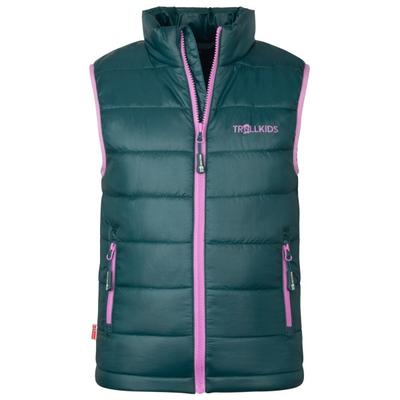 Trollkids - Kids Trondheim Vest - Kunstfaserweste Gr 104 blau Image